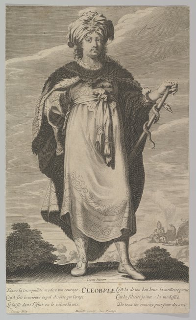 Cleobule, n. 1639-40 tekijältä Jean Couvay