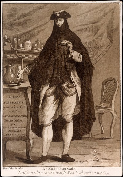 Nimisivu Divers Portraitsista, pub. 1775 etsaus. tekijältä Jean David Genois