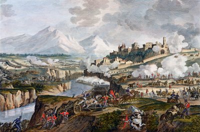 Rovereton taistelu, Italia, 18. Fructidor, vuosi 4. syyskuuta 1796 tekijältä Jean Duplessis Bertaux