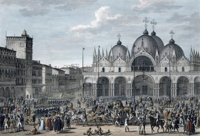 Ranskalaisten tulo Venetsiaan, Floreal, 5. toukokuuta 1797 tekijältä Jean Duplessis Bertaux