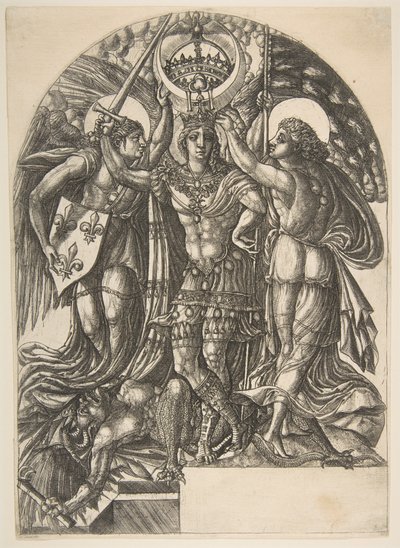 Henri II, Ranskan kuningas, Ranskan ja Famen välissä, n. 1548. tekijältä Jean Duvet
