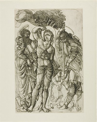 Saint Sebastian, Saint Anthony ja Saint Roch tekijältä Jean Duvet