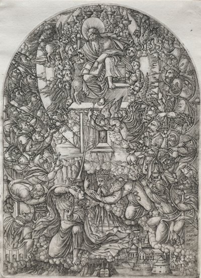 The Apocalypse: St. John kutsuttiin taivaaseen, 1555. tekijältä Jean Duvet