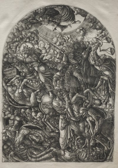 The Apocalypse: St. John Sees the Four Riders tekijältä Jean Duvet