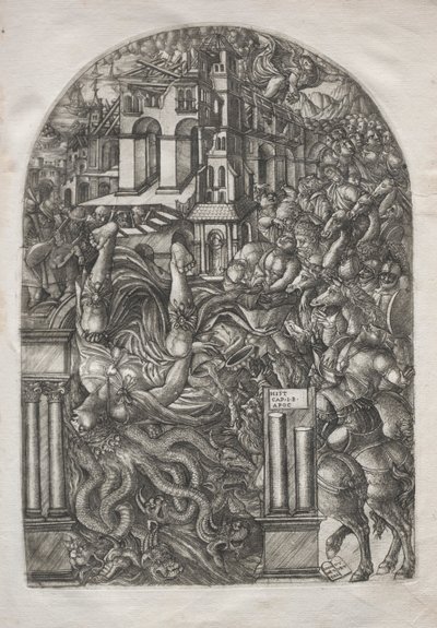 The Apocalypse: The Fall of Babylon, 1546-1556. tekijältä Jean Duvet