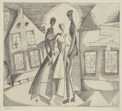 Ilta kylässä tekijältä Jean Emile Laboureur