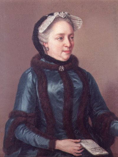 Itävallan keisarinna Maria Teresa (1717-80) 1762 tekijältä Jean Étienne Liotard