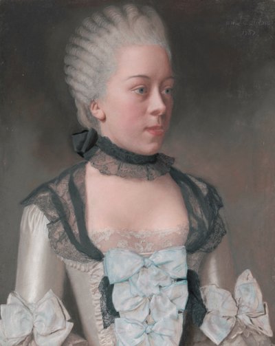 Hillegonda Schuyt, kirjoittanut Jean-Etienne Liotard tekijältä Jean Étienne Liotard