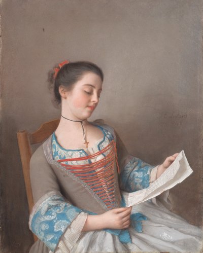 Italian: La bella lectora
French: La liseuse tekijältä Jean Étienne Liotard