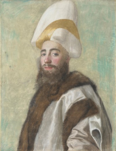 Suurvisiirin muotokuva, n. 1740 tekijältä Jean Étienne Liotard