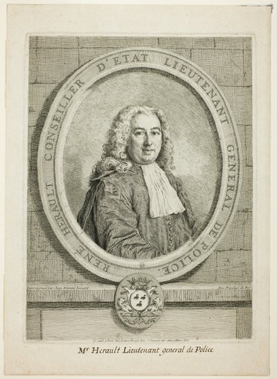 René Hérault tekijältä Jean Étienne Liotard