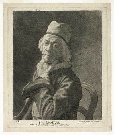 Pieni omakuva tekijältä Jean Étienne Liotard