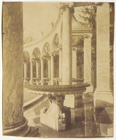 Bosquet de la Colonnade, altaat tekijältä Jean Eugène Auguste Atget