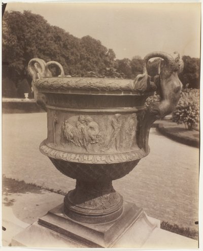 Versailles, Ballinin maljakko tekijältä Jean Eugène Auguste Atget