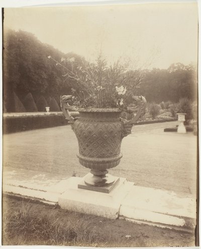 Versailles, Ballinin maljakko tekijältä Jean Eugène Auguste Atget