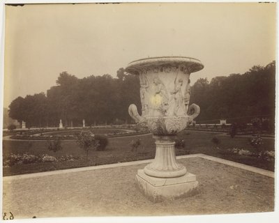 Versailles, Cornun maljakko tekijältä Jean Eugène Auguste Atget