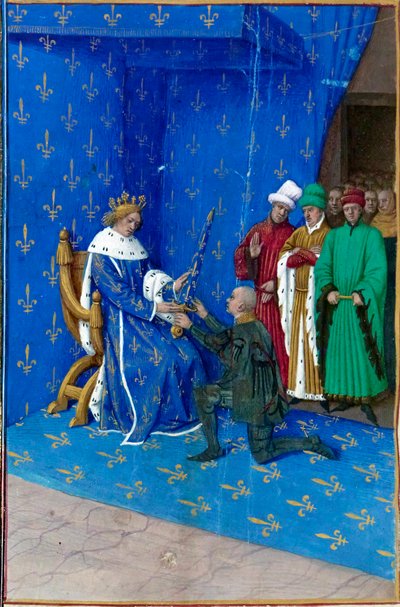 Karel5 Guesclin Fouquet tekijältä Jean Fouquet