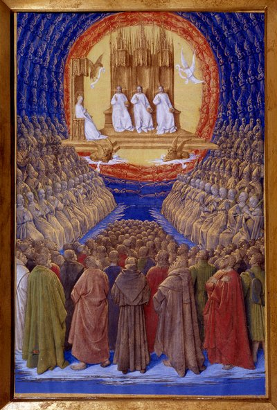 Pyhä kolminaisuus, pyhien äänioikeus, Jean Fouquet