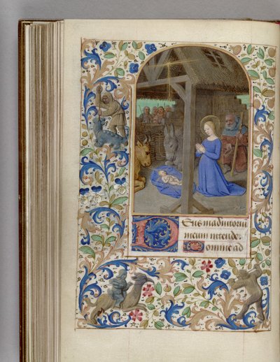 Syntymäkirja, 1450-1499 tekijältä Jean Fouquet