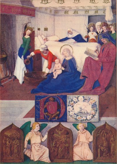 Pyhän Johannes Kastajan syntymä, c1455, 1939 tekijältä Jean Fouquet