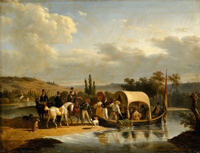 Lähtö, 1836 tekijältä Jean Francois Demay