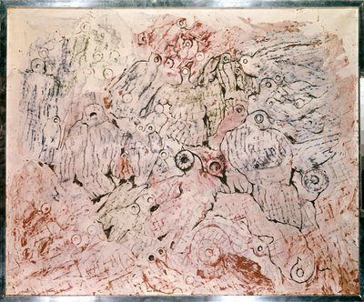 Max Ernstin maalaus 100 000 kyyhkyseen (1891 - 1976) tekijältä Jean Francois Garneray