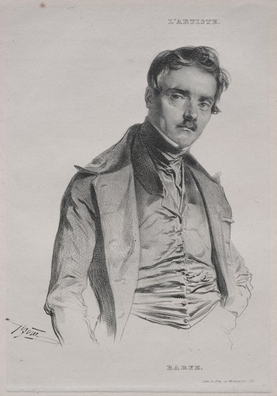 Antoine-Louis Barye. tekijältä Jean Francois Gigoux