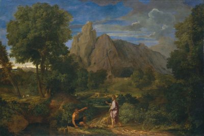 Mercury ja Battus tekijältä Jean Francois I Millet