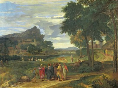 Kapernaumilainen aatelismies, noin 1670 (öljy kankaalle). tekijältä Jean Francois I Millet