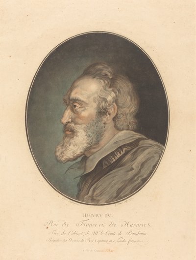 Henrik IV, 1777. tekijältä Jean Francois Janinet