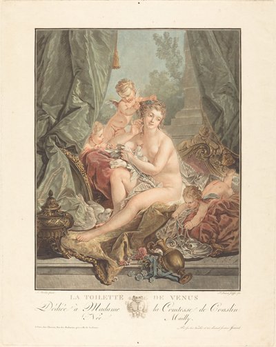 Venuksen wc, 1783. tekijältä Jean Francois Janinet