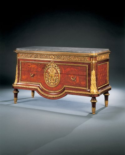 Ludvig XVI:n lipasto, n. 1764 tekijältä Jean Francois Leleu