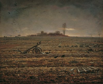 El pla de Chailly amb acabat de rella i arada tekijältä Jean Francois Millet