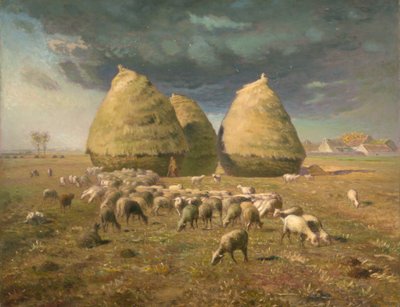 Heinäsuovat: Syksy, n. 1874. tekijältä Jean Francois Millet
