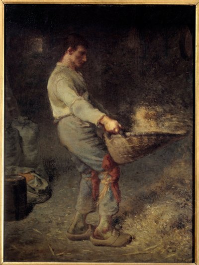 Jean Francois Milletin (1814-1875) voittajan maalaus 1868 su. 0,79 x 0,58 m Pariisi, Orsay-museo tekijältä Jean Francois Millet