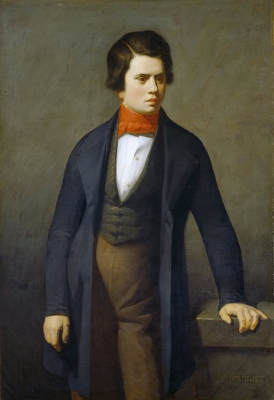 Leconte de Lislen muotokuva tekijältä Jean Francois Millet