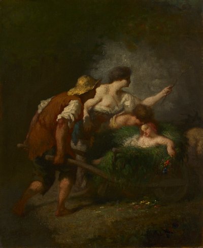 Paluu kentiltä tekijältä Jean-Francois Millet