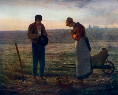 Angelus, 1857-1859, 1912. tekijältä Jean Francois Millet