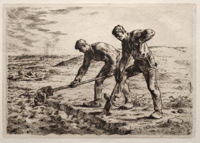 Kaivajat. tekijältä Jean Francois Millet