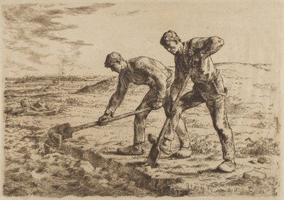 Diggers, 1814-75 tekijältä Jean Francois Millet