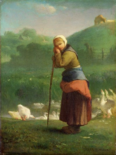 Gruchyn hanhetyttö tekijältä Jean-Francois Millet