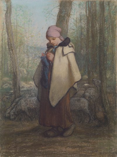 Neulova paimentar tekijältä Jean Francois Millet