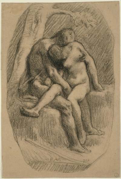 Rakastajat tekijältä Jean Francois Millet