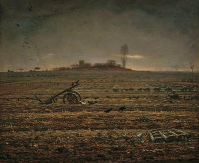Chaillyn tasango äkeellä ja auralla, 1862. tekijältä Jean Francois Millet
