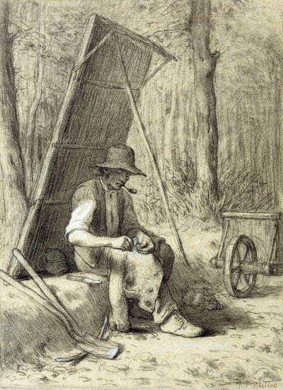 Tien parantaja, tekijältä Jean Francois Millet