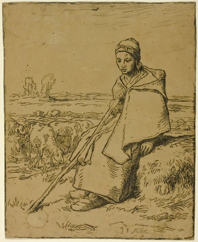 Paimentar tekijältä Jean-Francois Millet