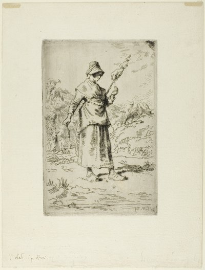 Spinner tekijältä Jean Francois Millet