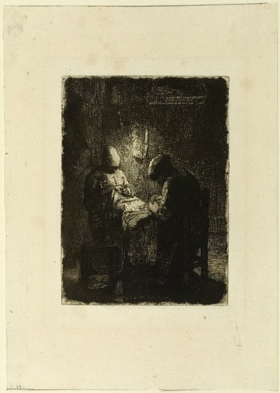 Vigilia tekijältä Jean Francois Millet