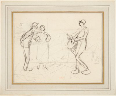 Kolme hahmoa tekijältä Jean-Francois Millet