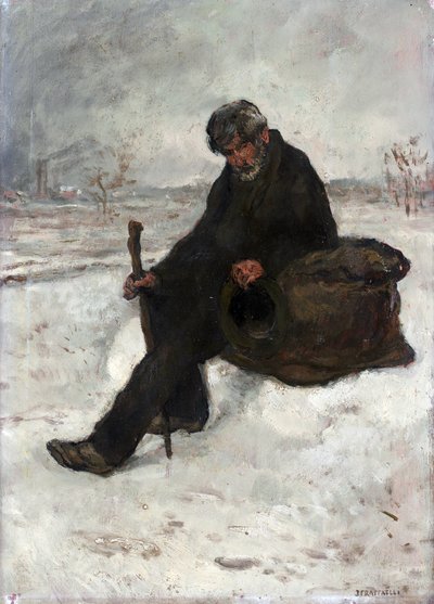 Filosofi, Cheminot lumessa tekijältä Jean Francois Raffaelli